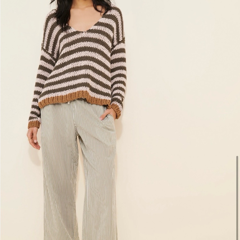 Portland Striped Pullover